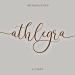 Athlegra Font - Featured Image