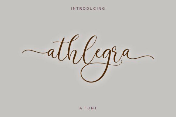 Athlegra Font - Featured Image