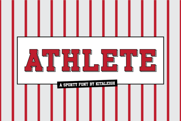 Athlete Font - Featured Image