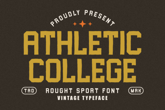 Athletic College Font - Featured Image