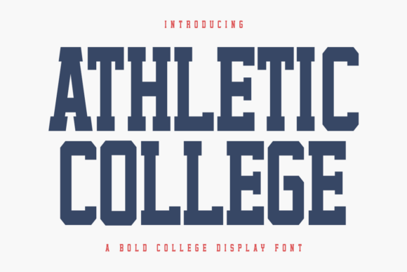 Athletic College Font - Featured Image