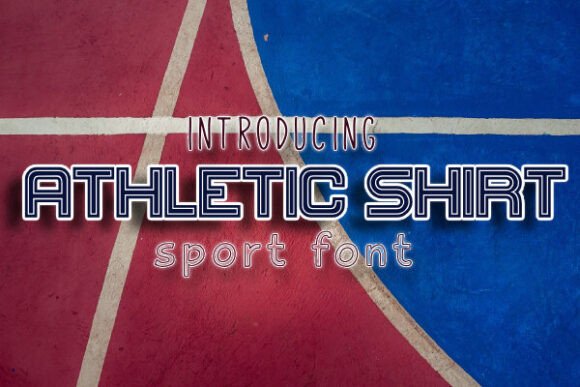 Athletic Shirt Font - Featured Image