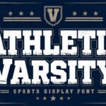 Athletic Varsity Font - Featured Image
