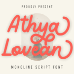 Athya Lovean Font - Featured Image
