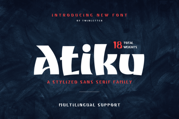 Atiku Font - Featured Image