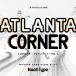 Atlanta Corner Font - Featured Image