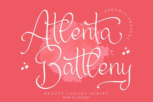 Atlenta Battleny Font - Featured Image