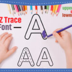 AtoZ Trace for Kids Font - Featured Image