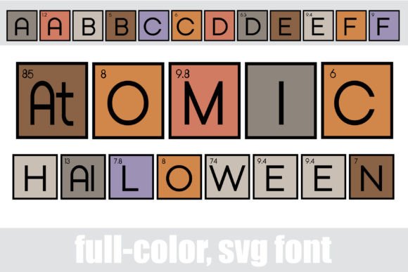 Atomic Halloween Font - Featured Image