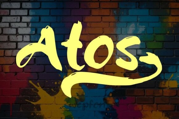 Atos Font - Featured Image