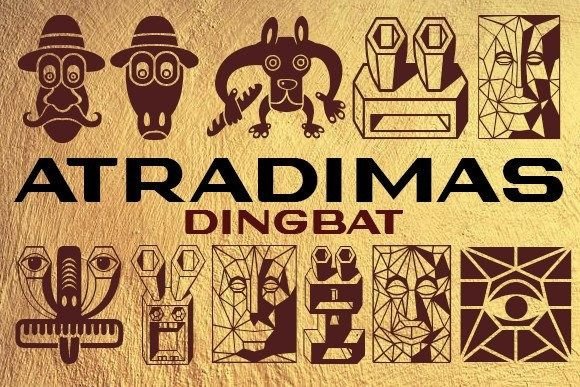 Atradimas Font - Featured Image