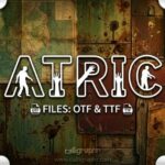 Atric Font - Featured Image