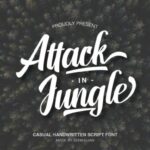 Attack in Jungle Font - Featured Image