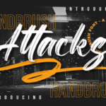 Attacks Font - Featured Image