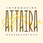 Attaira Duo Font - Featured Image