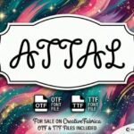 Attal Font - Featured Image