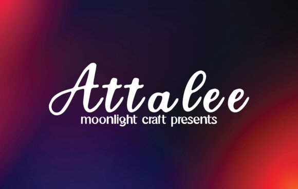 Attalee Font - Featured Image