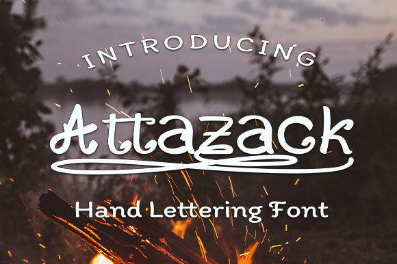 Attazack Font - Featured Image