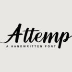 Attemp Font - Featured Image