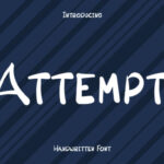 Attempt Font - Featured Image