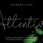 Attentive Font - Featured Image