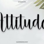 Attitude Font - Featured Image