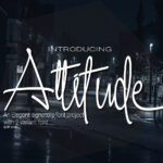 Attitude Font - Featured Image