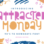 Attracted Monday Font - Featured Image