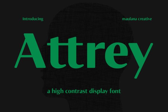 Attrey Font - Featured Image