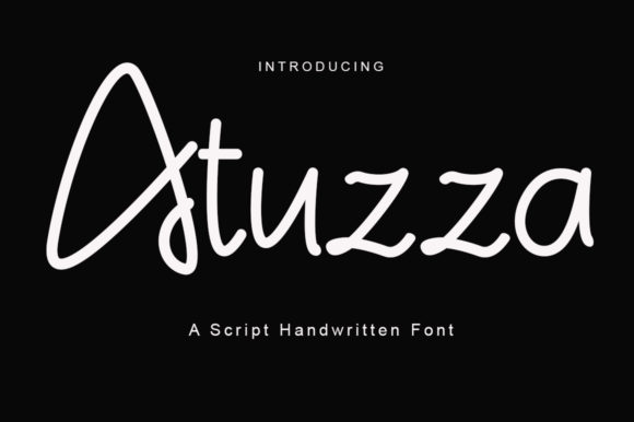 Atuzza Font - Featured Image