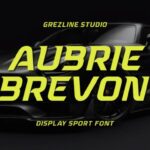 Aubrie Brevon Font - Featured Image