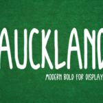Auckland Font - Featured Image