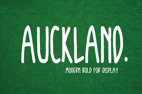 Auckland Font - Featured Image