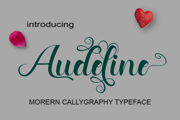 Audeline Font - Featured Image