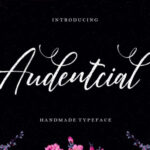 Audentcial Font - Featured Image