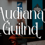 Audiana Guilnd Font - Featured Image