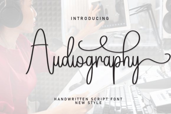 Audiography Font - Featured Image