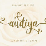 Audiya Font - Featured Image