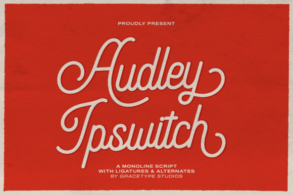 Audley Ipswitch Font - Featured Image