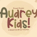 Audrey Kids Font - Featured Image