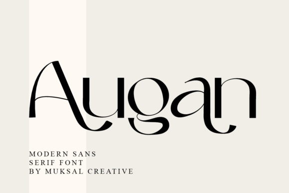 Augan Font - Featured Image