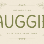 Auggie Font - Featured Image
