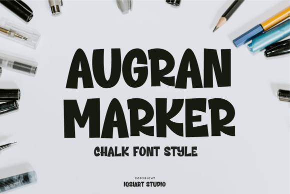 Augran Marker Font - Featured Image