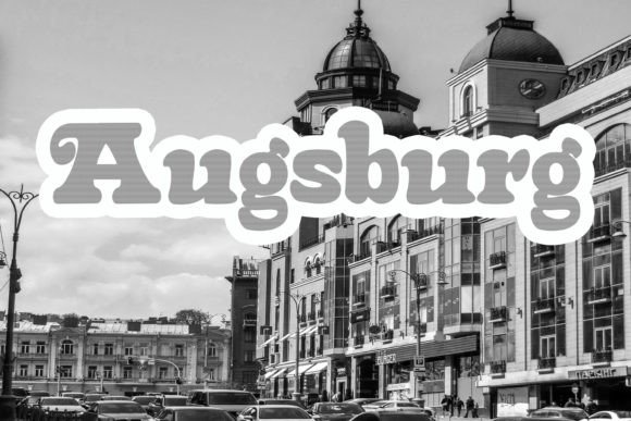 Augsburg Font - Featured Image