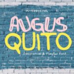 Augusquito Font - Featured Image