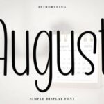 August Font - Featured Image