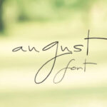 August Font - Featured Image