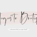 Auguste Boutique Font - Featured Image