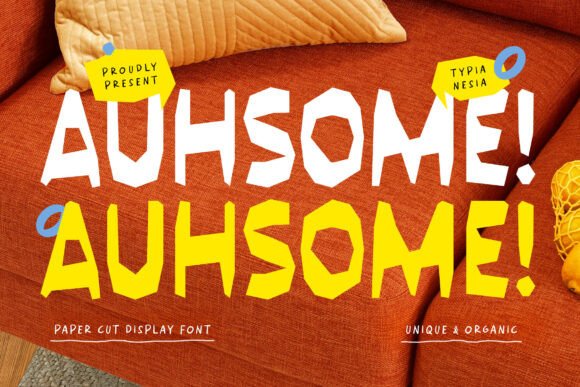 Auhsome Font - Featured Image