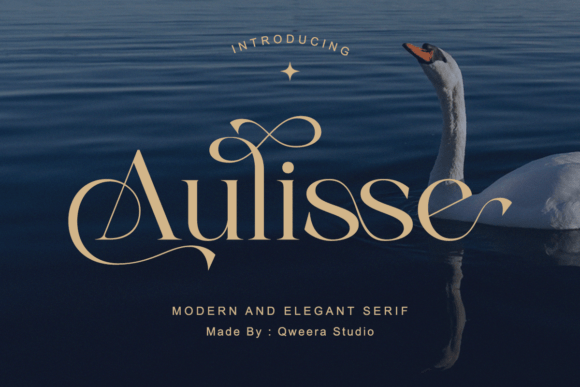 Aulisse Font - Featured Image